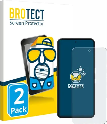 Produktbild von 2x BROTECT Schutzfolie für Nothing Phone (3a) Lite Displayschutz Displayschutzfolie Folie Matt Entspiegelungsfolie