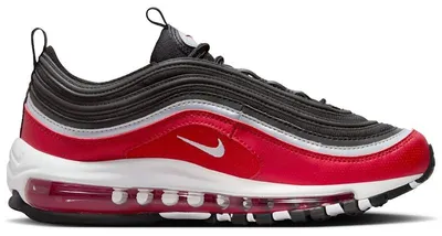 Produktbild von Nike Air Max 97 SE Black Silver Varsity Red (GS) - EU 40