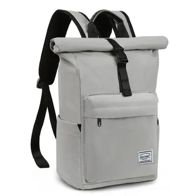 Produktbild von Cityrucksack Rolltop Rucksack Damen Herren, Rucksack Laptop Tasche 15,6 Zoll, Backpack Daypack für Schule,Fahrradfahren,Freizeit und Reise