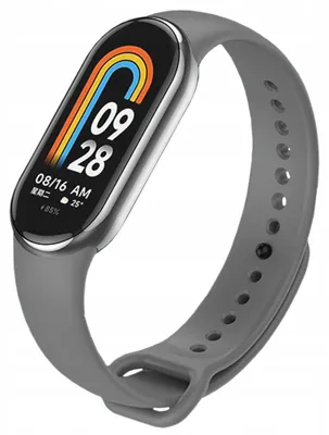 Zdjęcie produktu dla Pasek ChronSmarta do smartband'a Xiaomi Mi Band 8 / 9 / 10 (Jasnoszary)