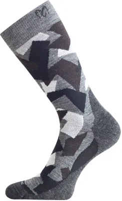Produktbild von Wolle Trekking Socken WOM, wärmeisolierend, feuchtigkeitsableitend, mit verstärkter Ferse und Spitze