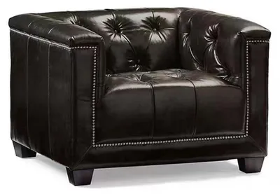Obrázek produktu pro Křeslo Relaxační křeslo v imitaci kůže Čalouněné křeslo Komfortní křeslo Křeslo