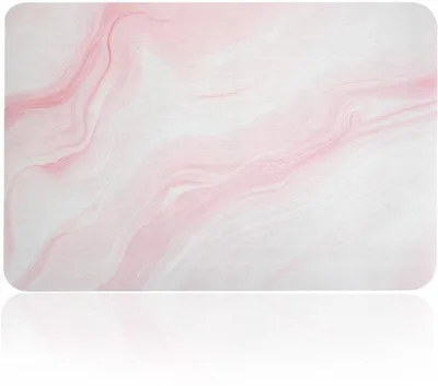 Produktbild von Ibenzoa® Badematte 40x60 cm – schnelltrocknend, waschbar & rutschfest, Rosa