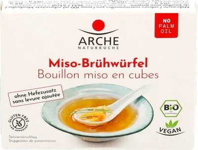 Produktbild von Arche Bio Miso-Brühwürfel 60g