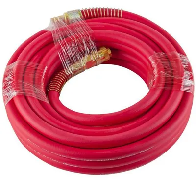 Image de Tuyau pneumatique pour air comprimé 10 m 20 bars en caoutchouc 16 x 10 mm