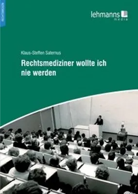 Obrázek produktu pro Rechtsmediziner wollte ich nie werden