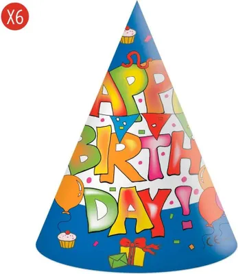 Immagine prodotto di Festa di buon compleanno Kokliko Hüte