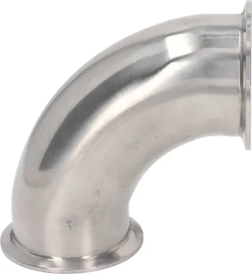 Produktbild von Sanitary Ferrule Elbow 90 Degree Pipe Fitting 304 Edelstahl hochdruckbeständig Clamp Elbow Typ 51