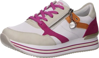 Produktbild von Remonte Schnürhalbschuhe in weiss/weiss kombi, Gr. 37