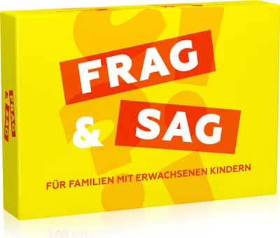 Produktbild von Frag&Sag Familie 18+ mit spannenden Fragen