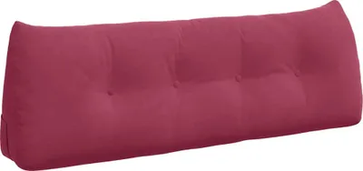 Immagine prodotto di vidaXL Cuscino posteriore rosso vino 140 x 24 x 50 cm in velluto