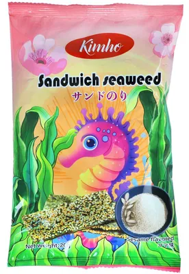 Produktbild von Kimho Sandwich Seaweed Sesame 20g