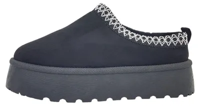 Image de Post Xchange Noir - Chaussures de ville pour femmes, chaussures basses, mocassins, couleur noire, pour le quotidien
