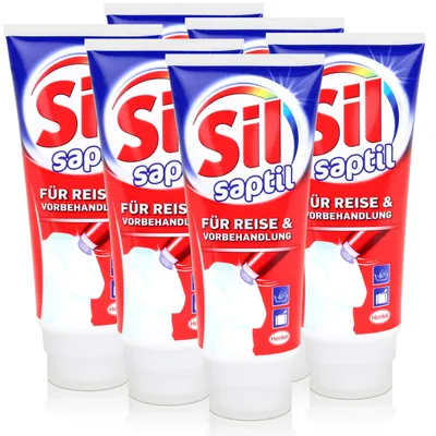 Produktbild von Sil saptil Universal Fleckenentferner 200ml - Reise & Vorbehandlung (6er Pack)