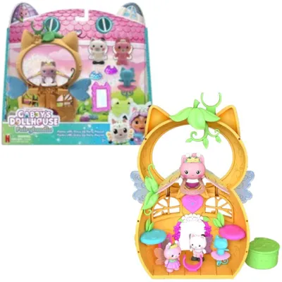Produktbild von Gabby's Dollhouse Fairylandia - Flutter Fairy Spielset (12 Teile)