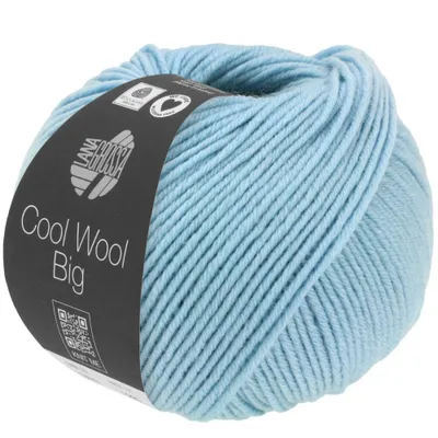 Produktbild von Lana Grossa - Cool Wool Big Melange 1620 hellblau meliert
