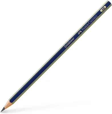 Immagine prodotto di Faber-Castell 112506 FABER-CASTELL Bleistift GOLDFABER, sechseckig, Härtegrad: 6B