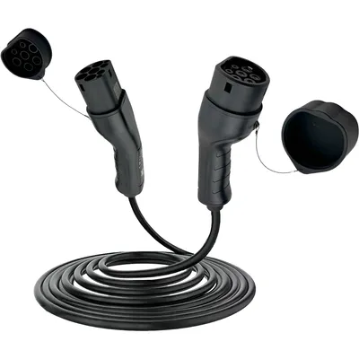 Produktbild von InLine EV Autoladekabel 22kW Typ2 - 3-phasig - 7,5m