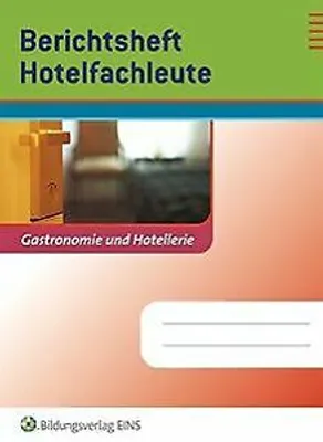 Obrázek produktu pro Berichtsheft Hotelfachleute
