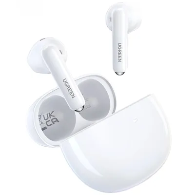 Zdjęcie produktu dla Ugreen HiTune H5, True Wireless Stereo (TWS), Połączenia/muzyka, Zestaw słuchawkowy, Biały