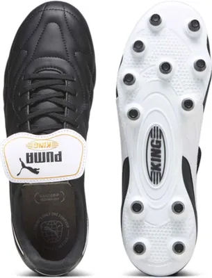 Produktbild von Puma KING TOP FG/AG Sportschuhe in Übergrößen Schwarz 107348-01 große Unisexschuhe, Größe:40.5