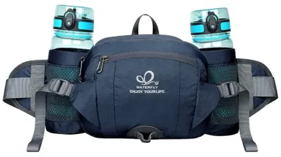 Image de Poche de ceinture avec porte-bouteille, idéale pour la randonnée et le sport
