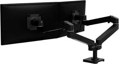 Obrázek produktu pro Ergotron LX Pro Series 45-686-292, Svorka, 20 kg, 68,6 cm (27"), 100 x 100 mm, Nastavení výšky, Černá