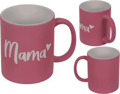 Produktbild von OOTB Becher Mama aus Steingut 8 x 10 cm
