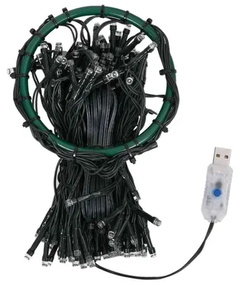 Produktbild von Lichternetz LED Lichterkette für Weihnachtsbaum Baumbeleuchtung Christbaumschmuck für Innen und Außen Weihnachtsdeko für Garten und Terrasse Warmweiß 180 cm