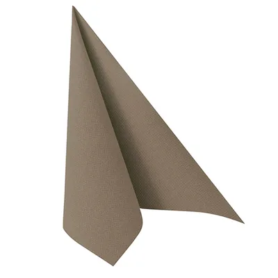 Produktbild von 250 Papstar Servietten ROYAL Collection 1/4-Falz 40 cm x 40 cm grau 10822