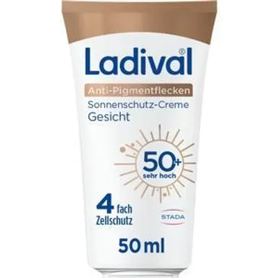 Produktbild von LADIVAL Anti-Pigmentflecken Creme Gesicht LSF 50+, 50 ml