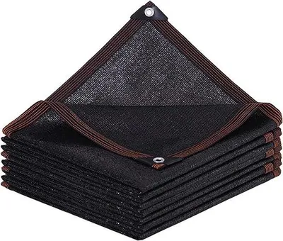 Immagine prodotto di Rete frangisole da 3x2 m per terrazzo, colore nero, 90% di ombra