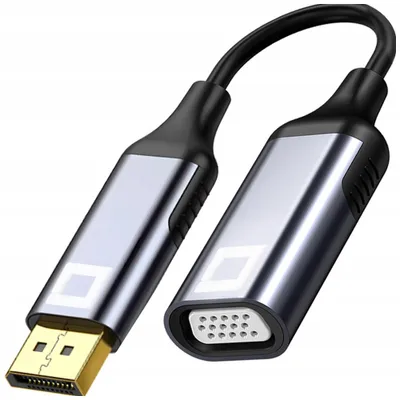 Image de Co2 Displayport To Vga Adapter Cable Converter Full Hd 60Hz