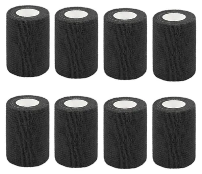 Productafbeelding van Zelfklevend elastisch verbandmateriaal, 8 stuks, 7,5 cm x 4,5 m, geschikt voor paarden en honden