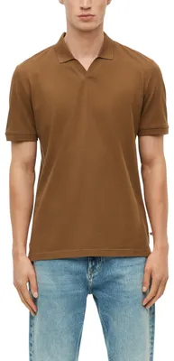 Produktbild von s.Oliver Herren Polo-Shirt – Regular Fit, Jacquard-Struktur, Kurzarm, Polokragen