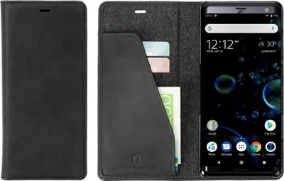 Obrázek produktu pro Sunne 2 Card Folio Wallet Black pro Sony Xperia XZ3