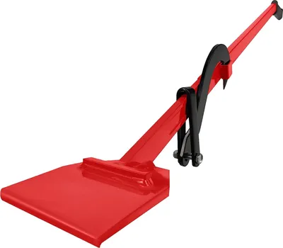 Produktbild von Zdvihák 130 cm Zdvihák na kmene s otočným hákom Obracač na kmene na kácanie stromov Kovaný zdvihák s dlhou protišmykovou rukoväťou, červený CEEDIR