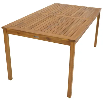 Produktbild von Gartentisch 160 x 74 x 90 cm Akazie Natur
