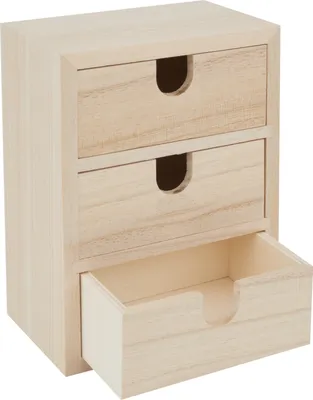 Produktbild von VBS Mini-Schränkchen mit 3 Schüben