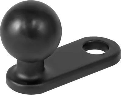 Immagine prodotto di RAM Mounts Supporto per moto per specchietto retrovisore con diametro fino a 11 mm, con perno da 1", RAM-B-252U