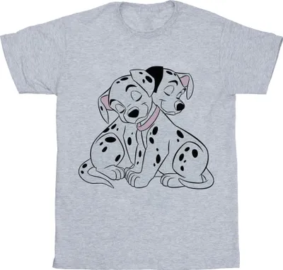 Obrázok produktu pre Disney - Tričko "101 dalmatíncov" pre dievčatá BI14394 (152-158) (Grey)