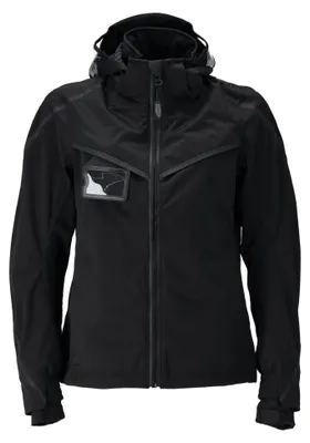Produktbild von MASCOT® Hard Shell Jacke, Damenpassform Größe 2XL, schwarz | Packung (1 Stück)