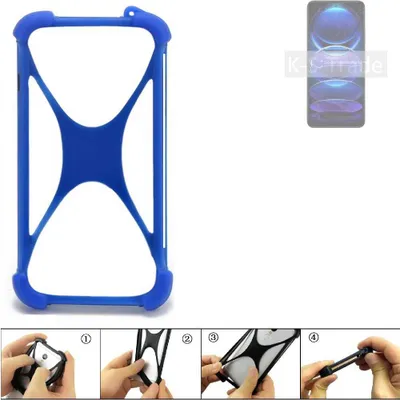 Produktbild von K-S-Trade Handy Hülle kompatibel mit Xiaomi Redmi Note 12 Pro Silikon Schutzhülle Cover Case Bumper Silikoncase TPU Softcase Schutz Hülle