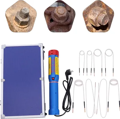 Obrázok produktu pre Indukčný ohrievač, výkon 1100 W, napätie 220 V, maximálna teplota 800 °C, veľkosť cievky 5*20 cm, čas ohrevu 5-40 s