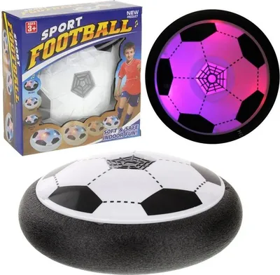 Zdjęcie produktu dla Latająca Piłka Hoverball Krążek Dysk na Poduszce Gra w Piłkę - czarna
