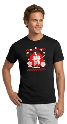 Produktbild von Spreadshirt Spongebob Schwammkopf Fresh Off The Grill Männer T-Shirt, XL, Schwarz