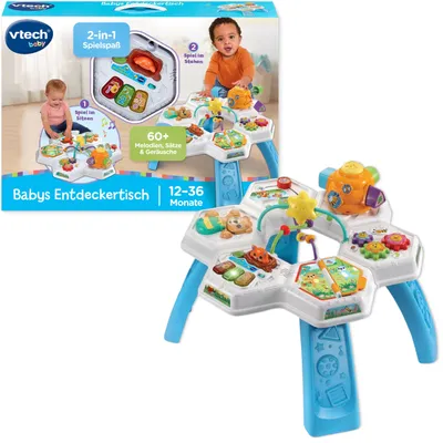 Productafbeelding van VTech Baby Ontdektafel – Interactieve speeltafel voor kinderen van 12-36 maanden