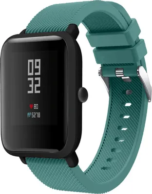 Produktbild von Strap-it Xiaomi Amazfit Bip Armband Silikon (Tannengrün)
