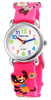 Produktbild von Excellanc Kinderarmbanduhr, Silikonarmband
