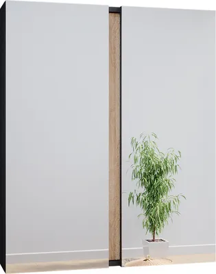 Immagine prodotto di Specchio contenitore bagno Vicco Gloria Antracite 70.4 x 84 cm con 2 porte, Model 40885